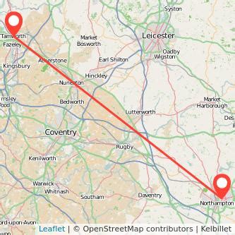 northampton to tamworth|How to get from Northampton to Tamworth by train, bus or car